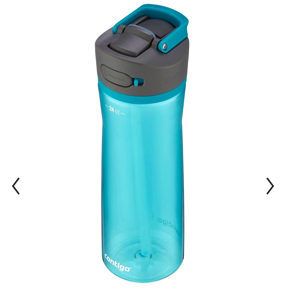 Teal Contigo 24-oz. Jackson 2.0 Plastic Water Bottle with AUTOPOP Lid- NWT
